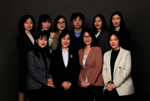 日语系部分教师合影