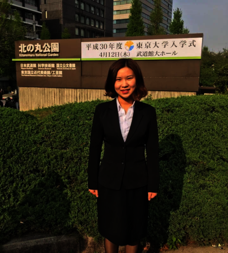 日语专业17届毕业生魏慧